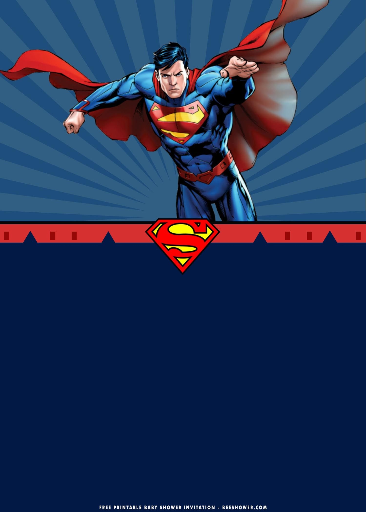 Free Printable Superman Template