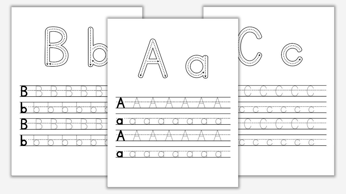 Learning To Write Letters Free Printables