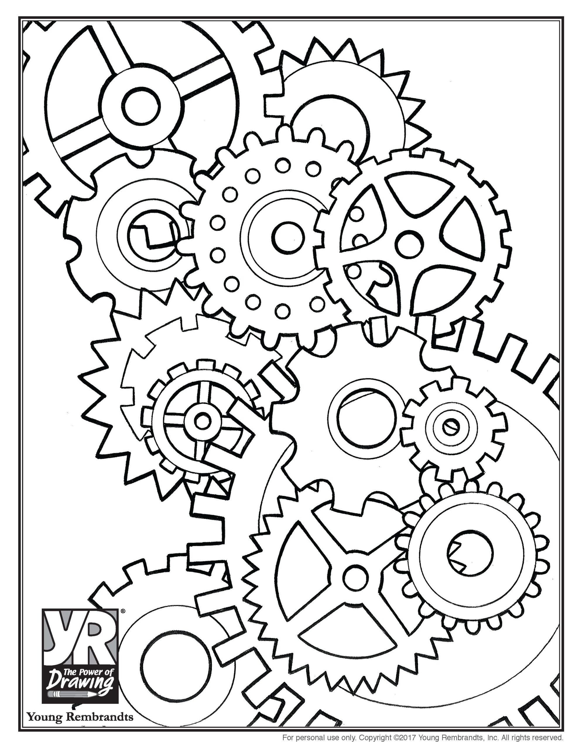 Free Printable Gear Template