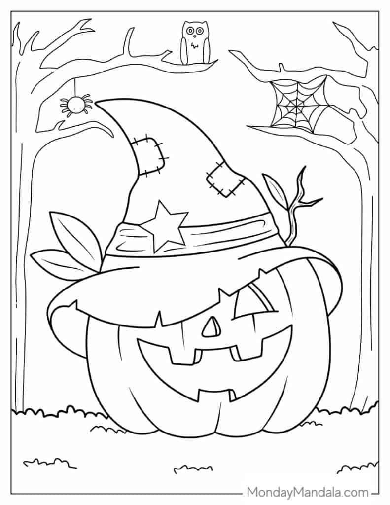 Free Printable Halloween Coloring Pages