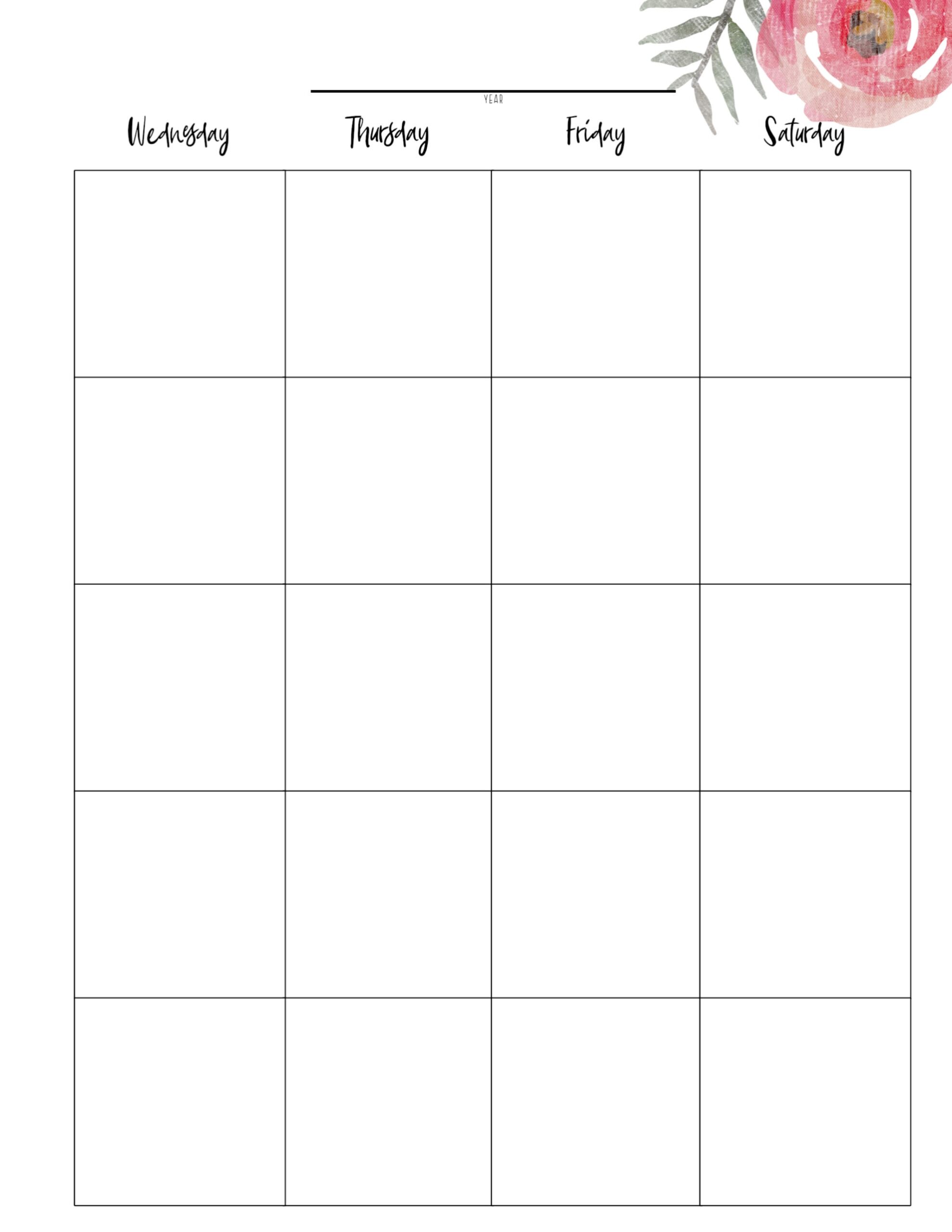 Happy Planner Free Printable Pages Floral Paper Trail Design