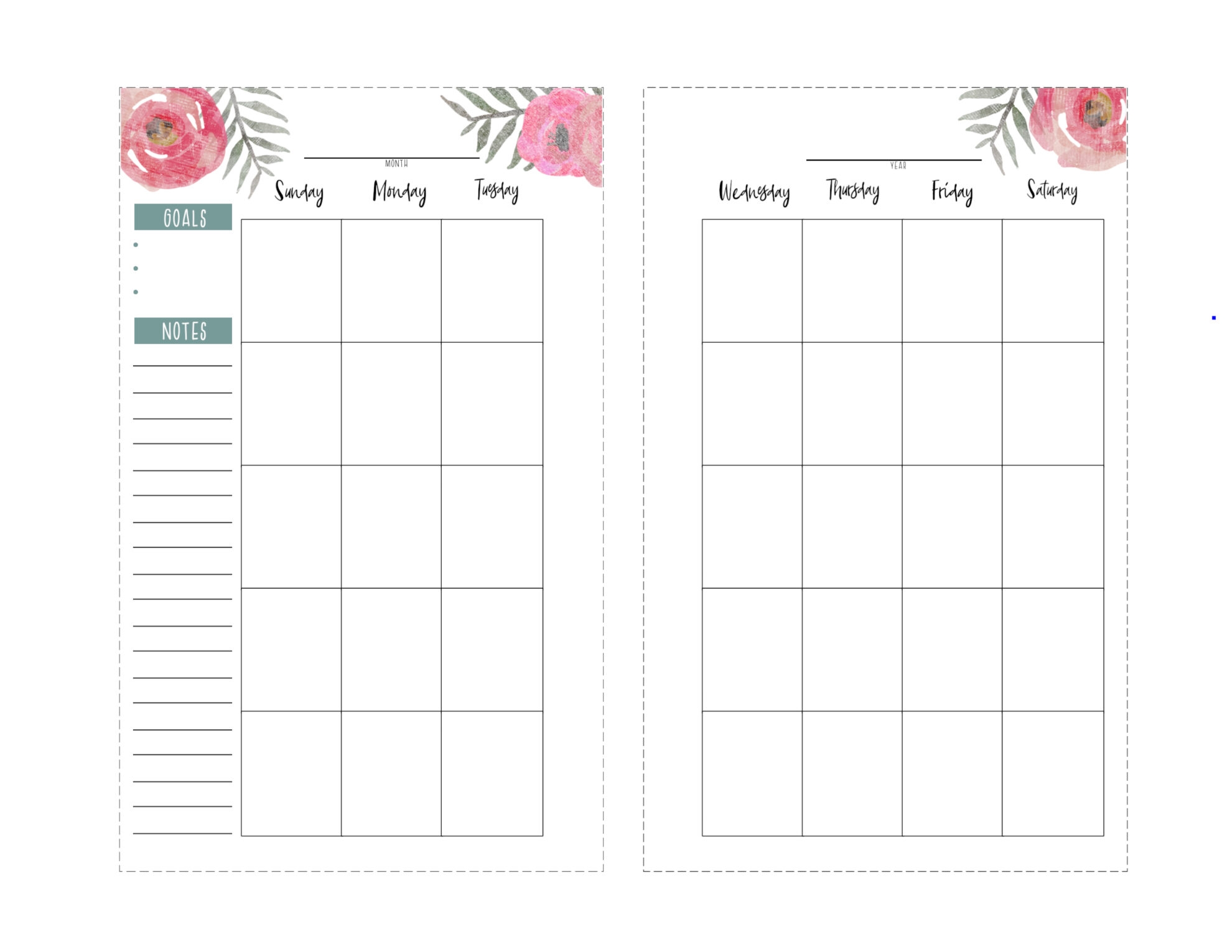 Free Happy Planner Printable Inserts