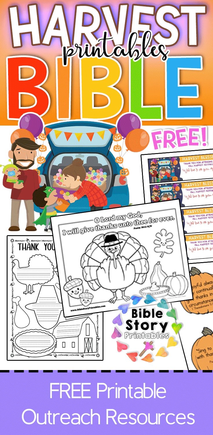 Harvest Bible Printables