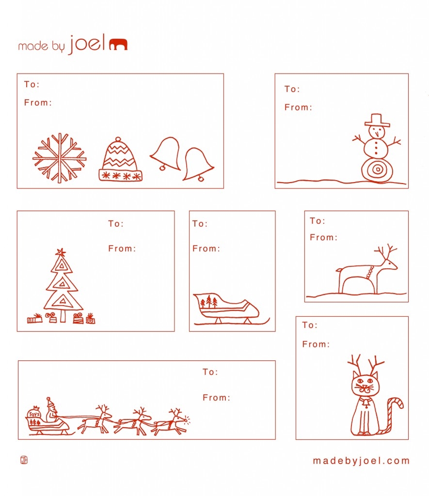 Free Printable Gift Tag Templates