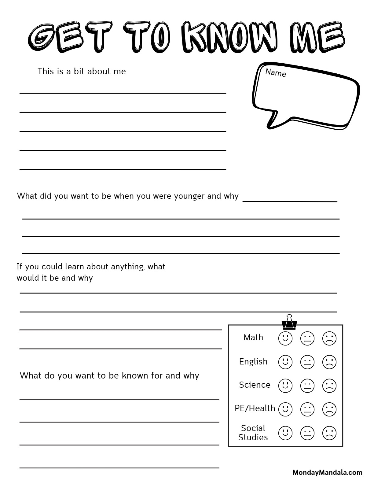 Free High School Health Worksheets Printables