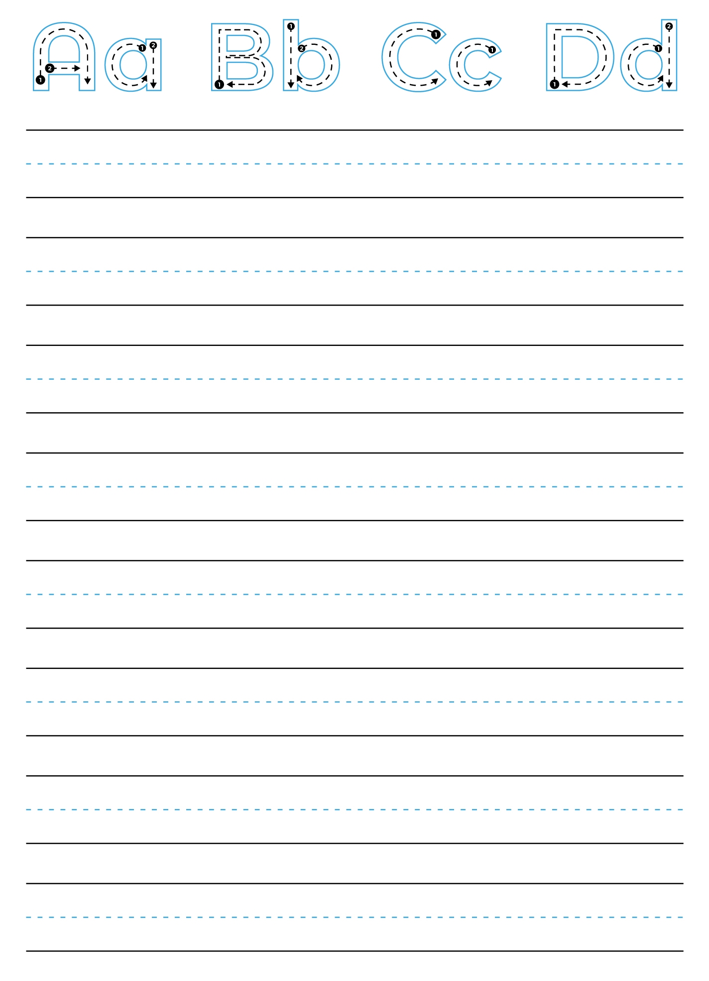 Printable Lined Paper Free