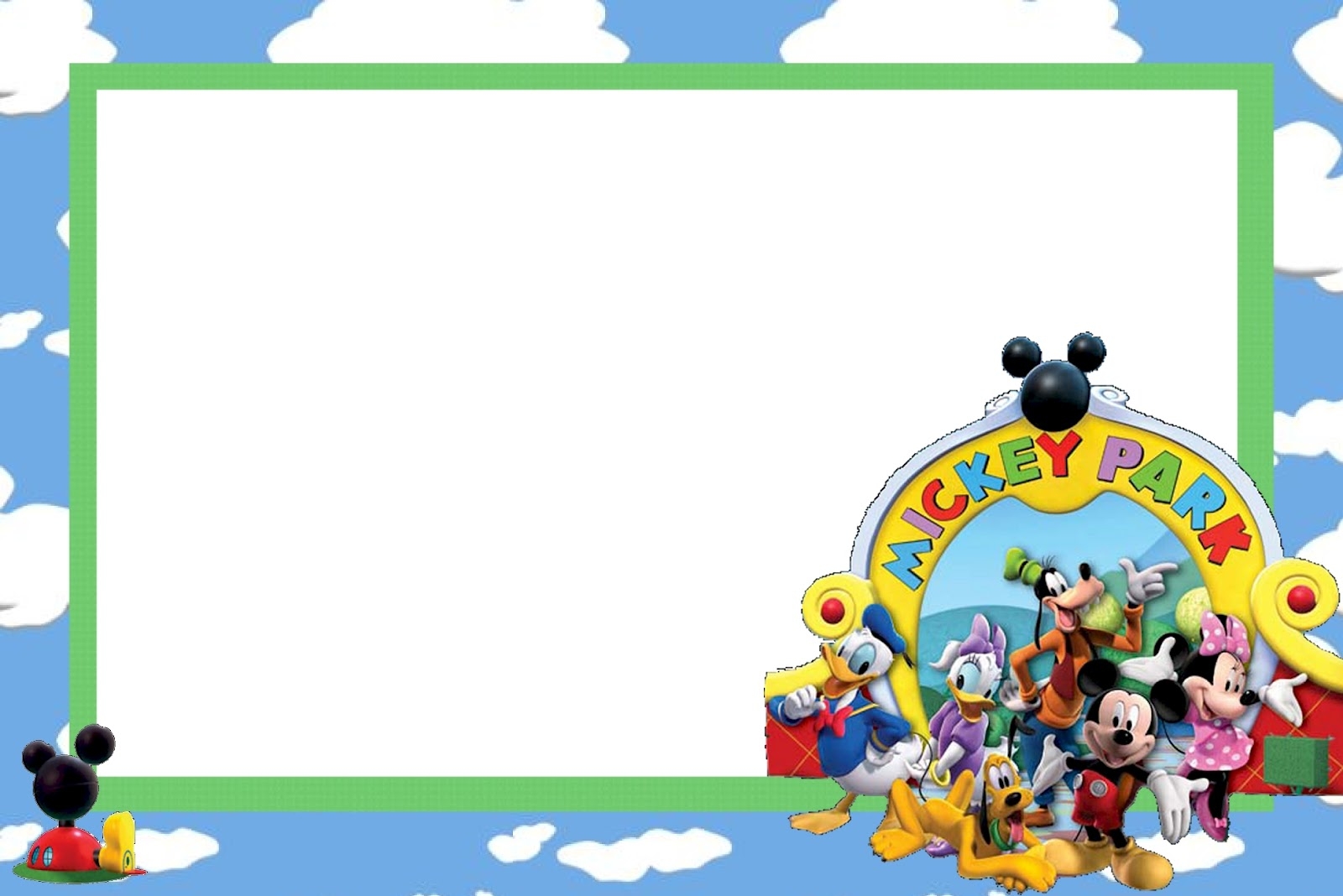 Mickey Mouse Clubhouse Printable Cutouts Free