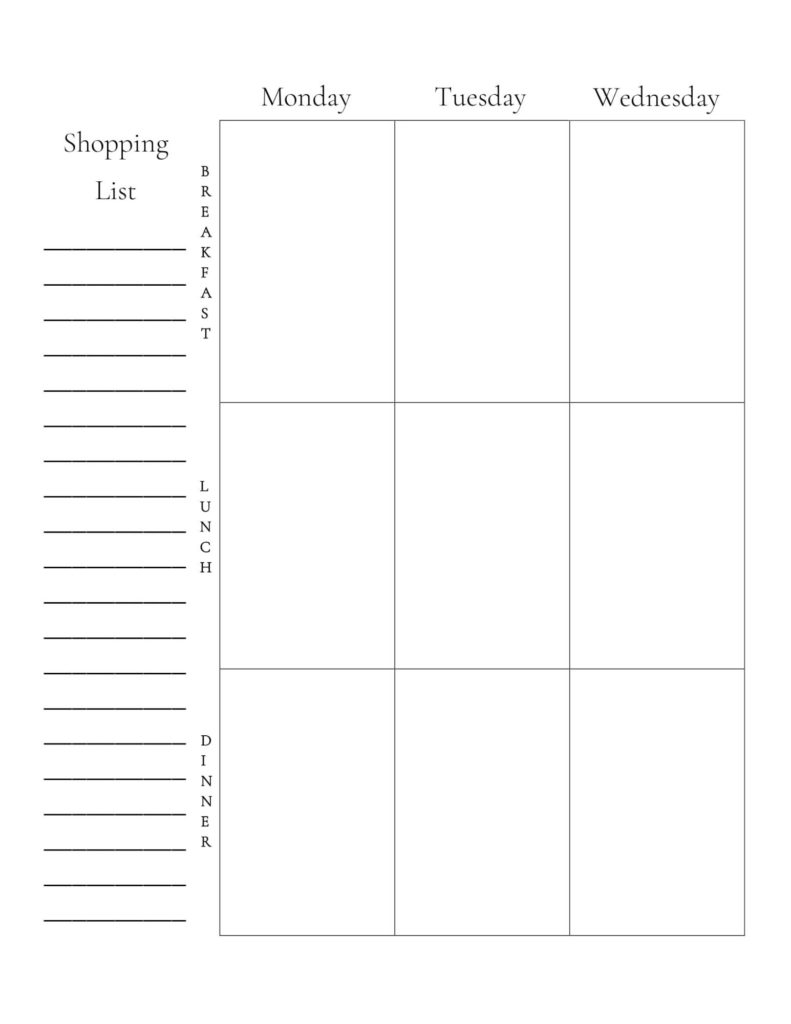 Free Mini Happy Planner Printable Inserts