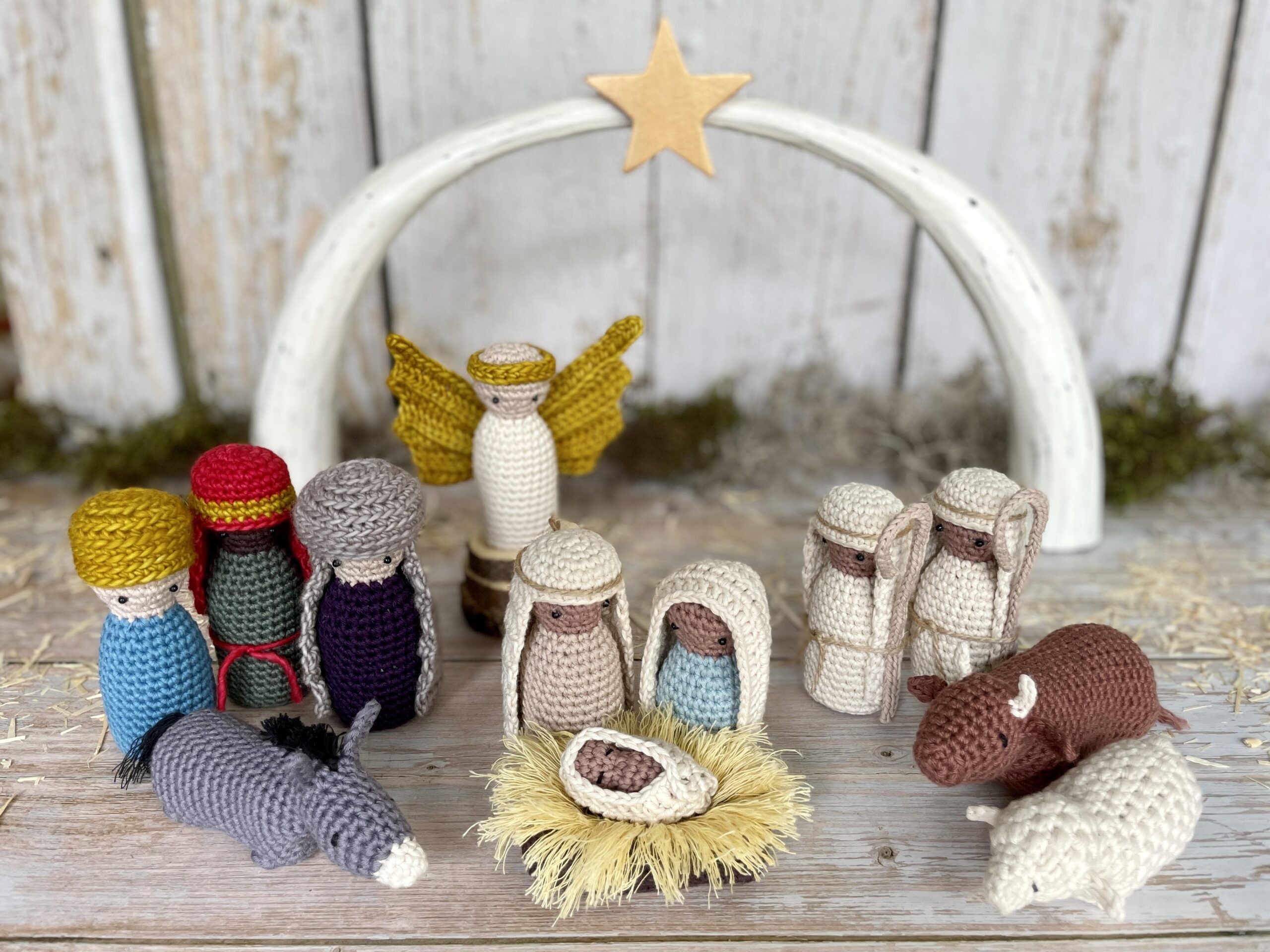 Nativity Set Free Crochet Pattern Off The Beaten Hook