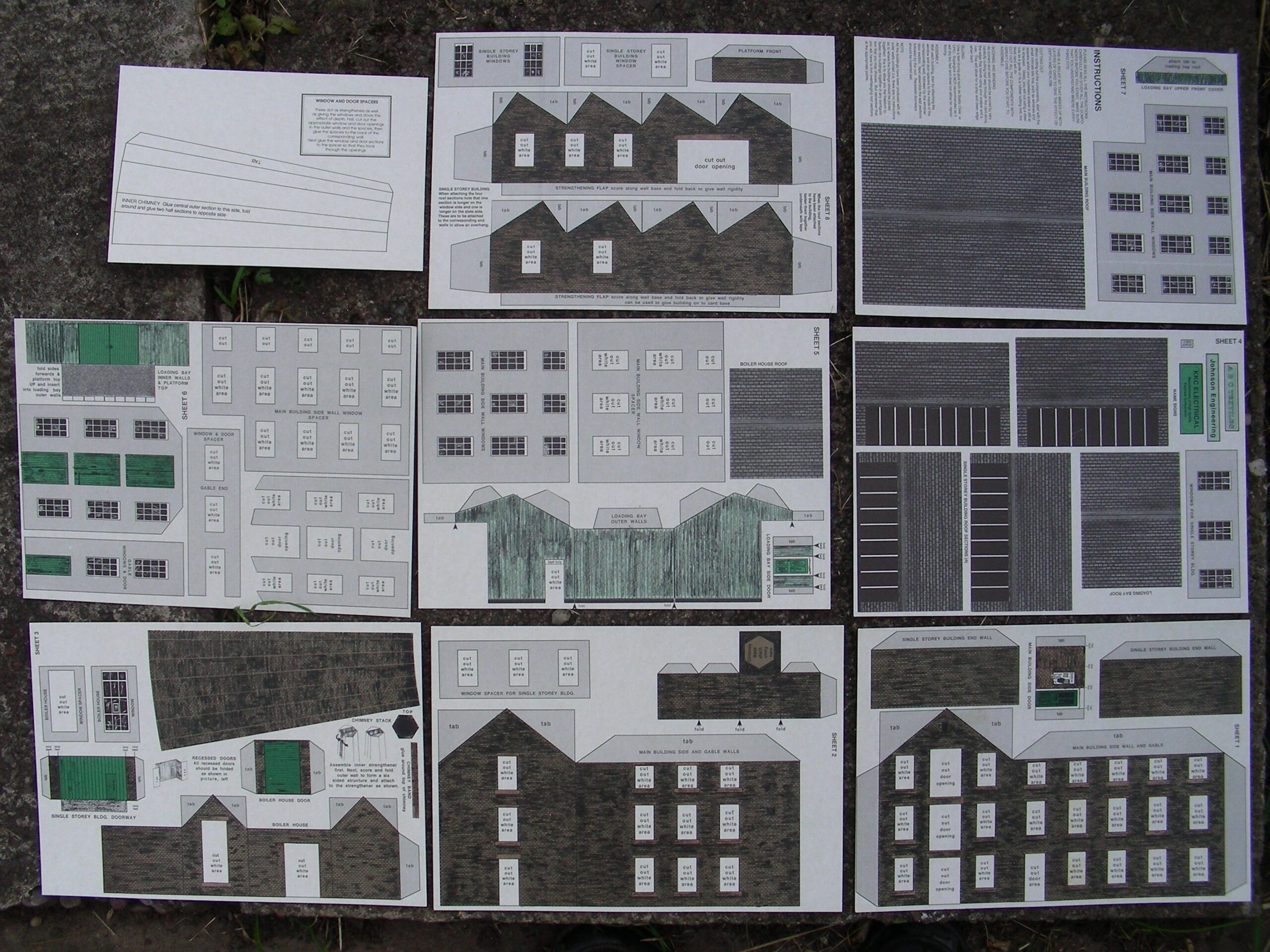 Old Metcalfe Kits Buildings And Kits Of Buildings Irish Railway Modeller