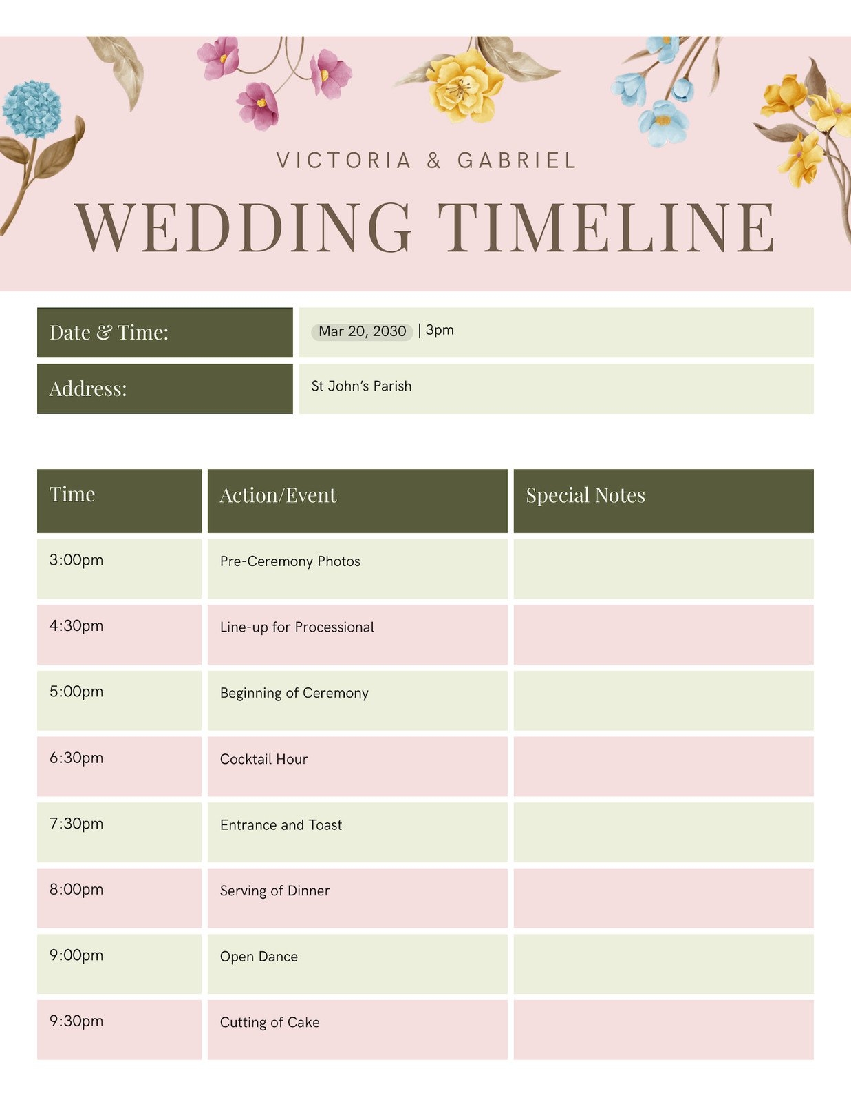 Free Printable Wedding Binder Templates