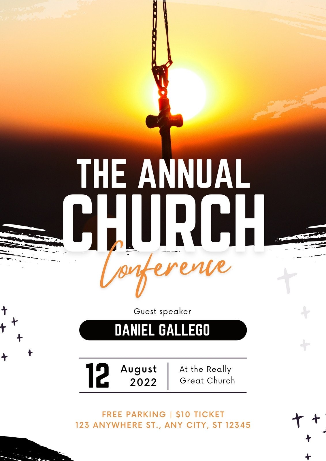Page 3 Free Printable Customizable Church Flyer Templates Canva