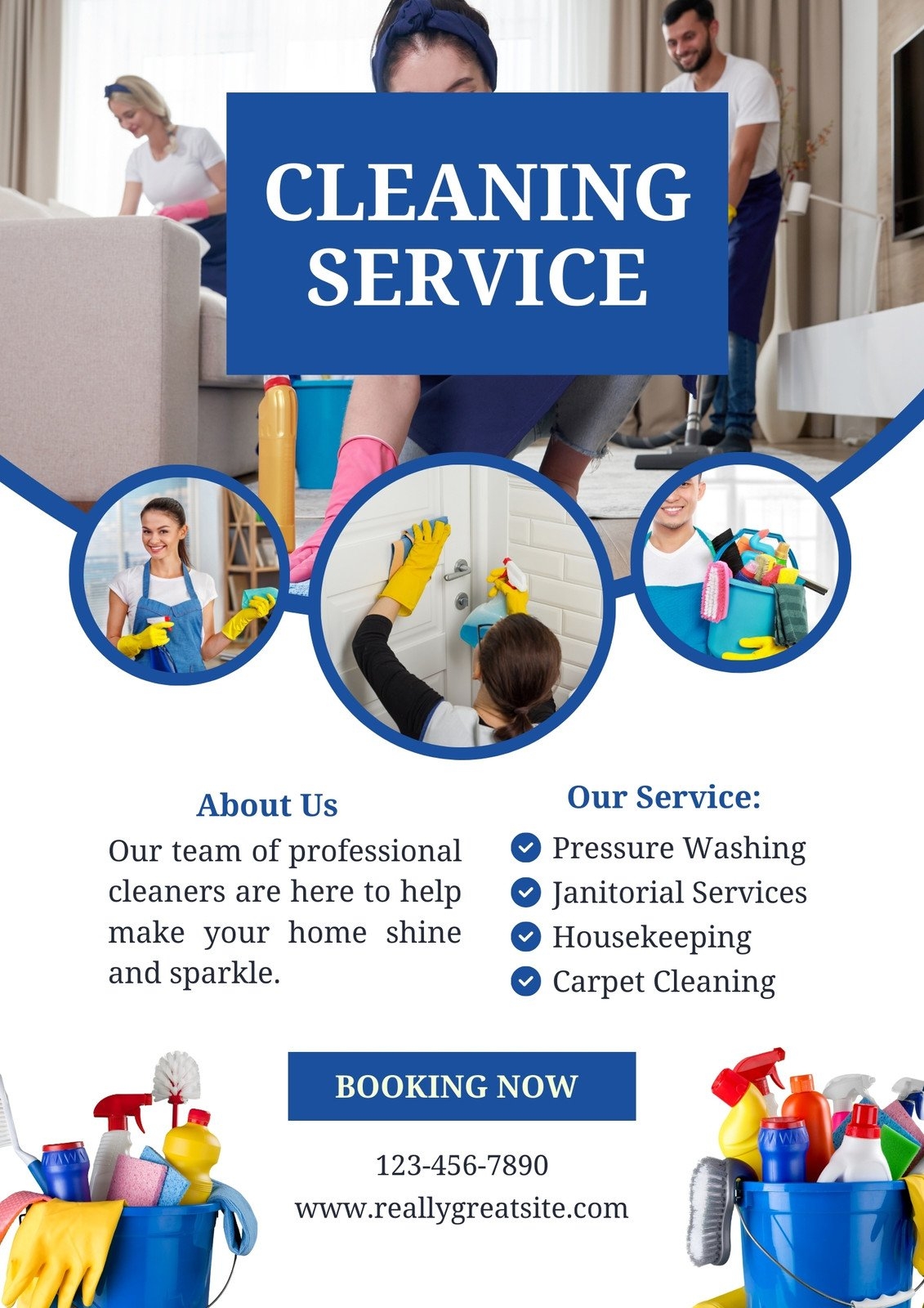 Free Printable House Cleaning Flyers