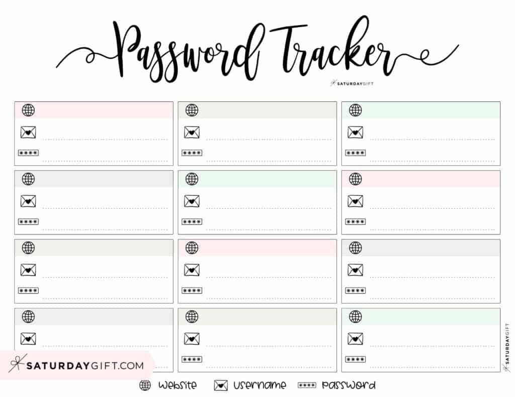 Free Printable Password List