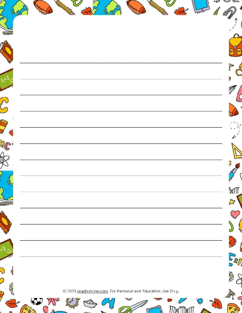 Free Printable Writing Paper