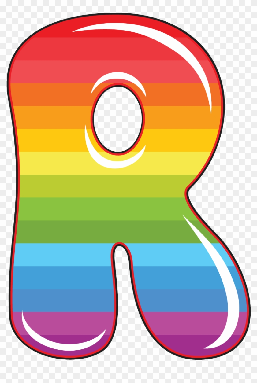 R Is For Rainbow Baby Alphabet Letter R Clip Art Free Transparent PNG Clipart Images Download