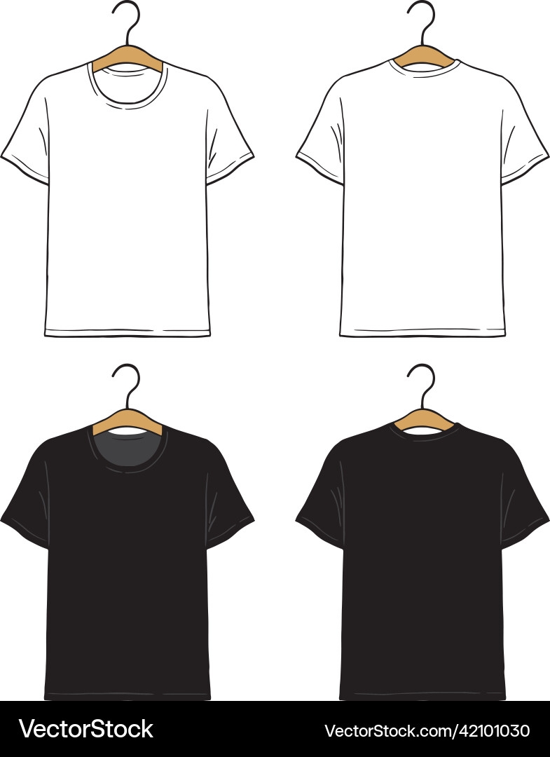 Blank T Shirt Design Template