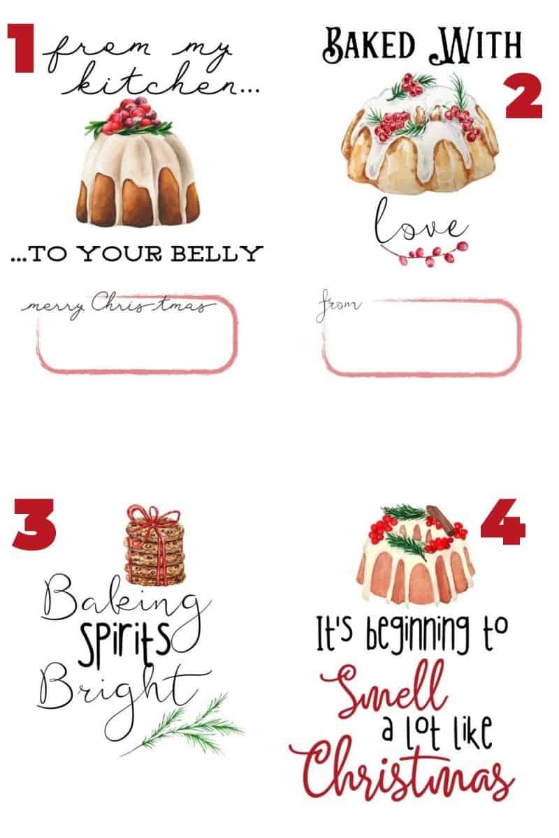 Free Printable Christmas Gift Tags
