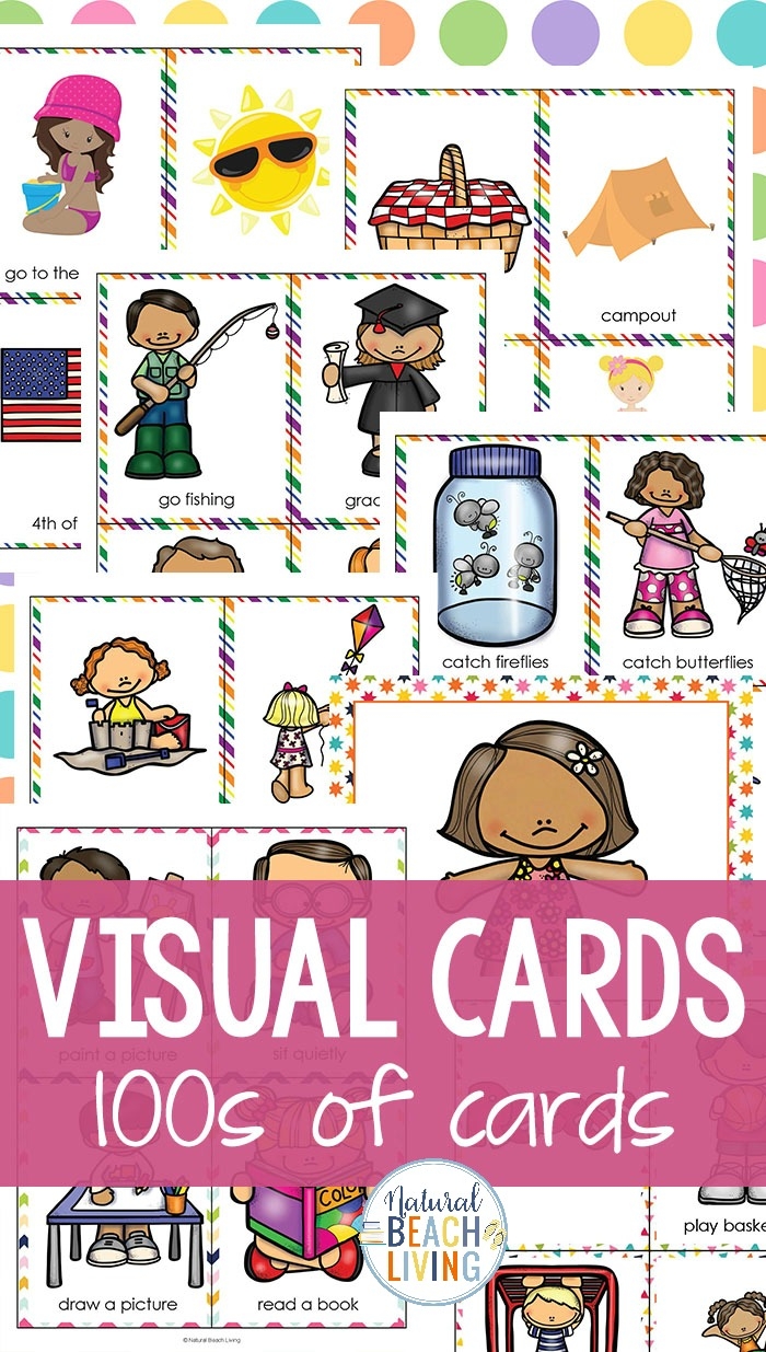 Visual Schedule Printable Bundle Best Daily Schedule For Kids Natural Beach Living
