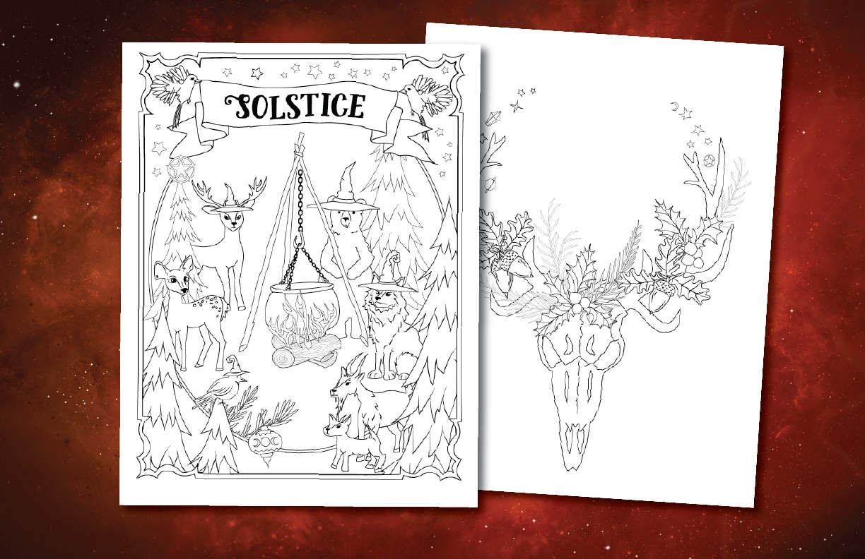 Free Printable Yule Activities